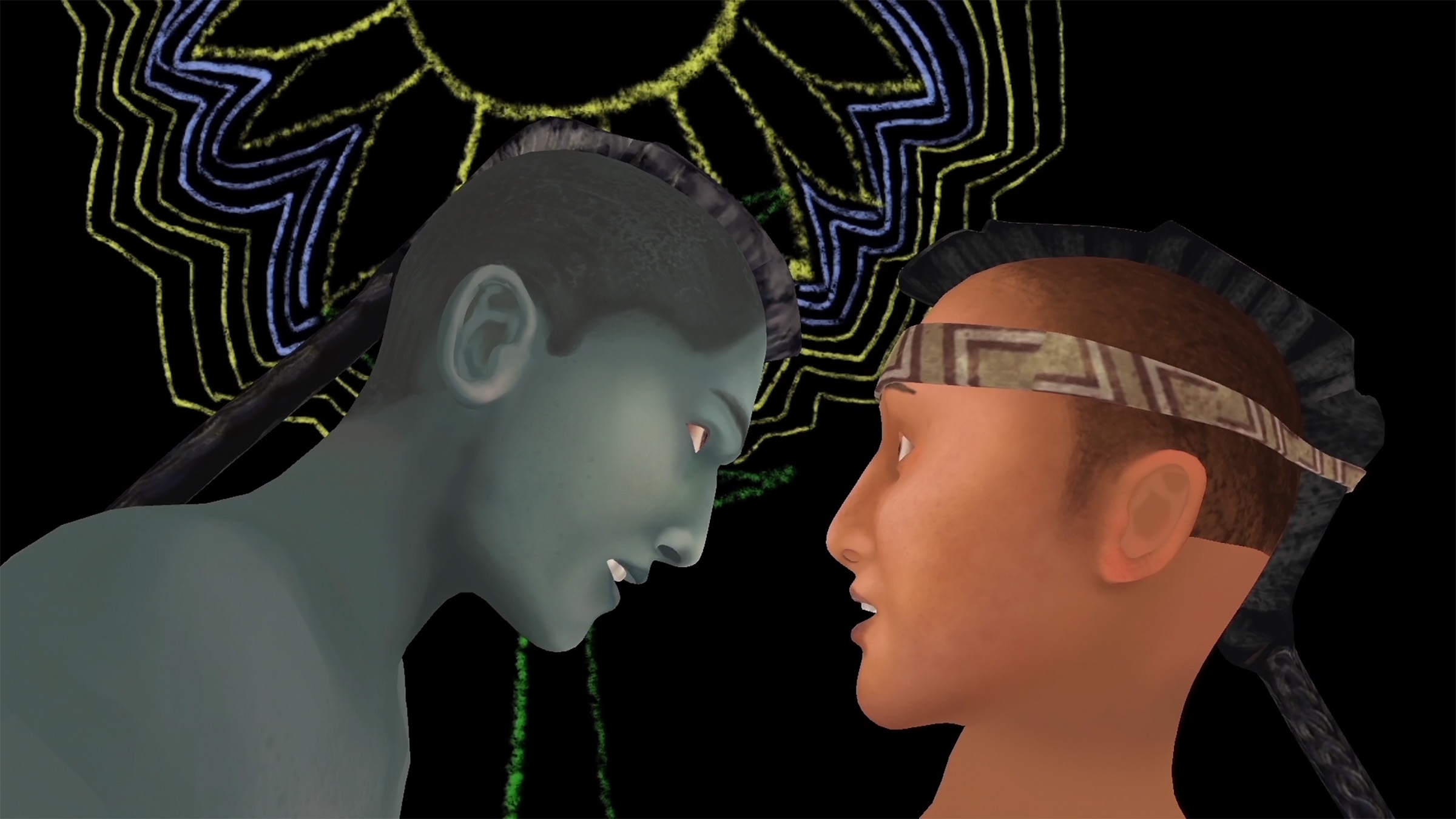 Iroquois Creation Story Rigs Demo